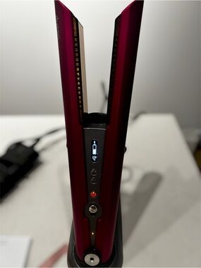 Dyson Corrale Cordless Hair Straightner with charging doc & travel case